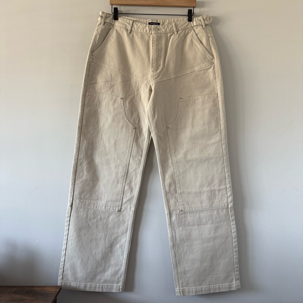 Naked Wardrobe Wide Leg Jeans Size 29 Double Knee Cotton Normcore Streetwear 90s